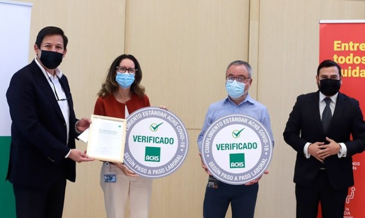 Certificación ACHS contra el COVID-19